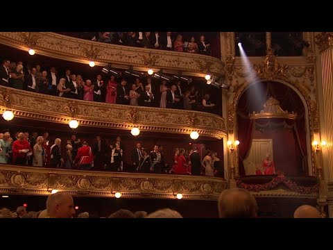 Queen Margrethe II of Denmark - 50 years on the throne - Golden jubilee at the Royal Danish Theatre