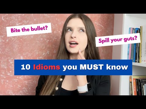 10 Idioms that you MUST know | Learn Real English