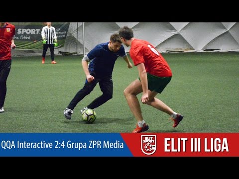 QQA Interactive 2:4 Grupa ZPR Media - ELIT III Liga ZIMA 2017
