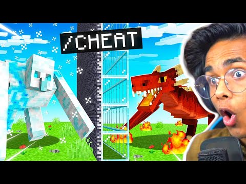 I Secretly CHEATED In a MINECRAFT MOB BATTLE Competition!