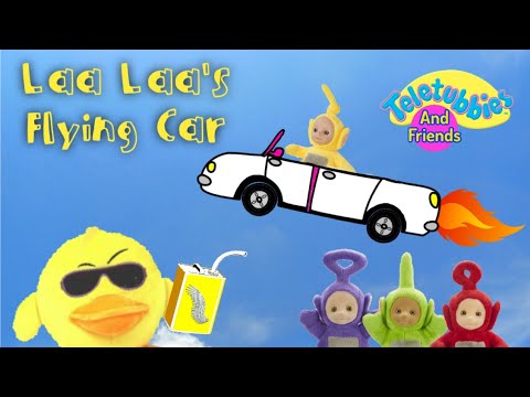 Teletubbies and Friends Segment: Laa Laa's Flying Car + Magical Event: Singing Clouds
