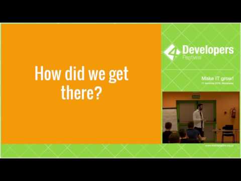 4Developers 2016: 2 years after the first event - The Saga Pattern (Robert Pankowecki)