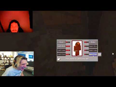 xQc can't stop laughing at this Greekgodx Clip