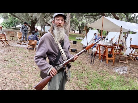 Battle At Narcoossee Mill 2019 Reenactment - They Let Me Fire The Cannon / Into The Camps & MORE