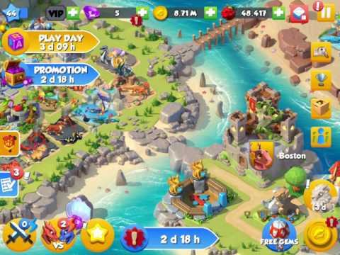 My first dragon mania legends video