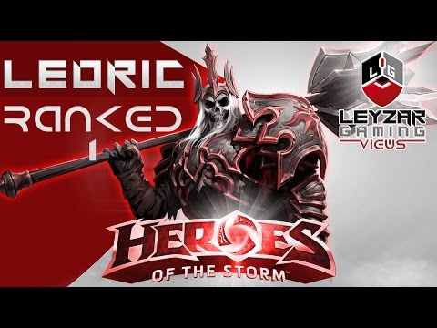 Heroes of the Storm Ranked Gameplay - Leoric, Main Tank Build (Rank 1)
