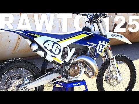 2016 Husqvarna TC125 2 Stroke RAW - Motocross Action Magazine