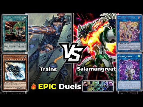 Salamangreat vs Trains 🔥 High Rated Yugioh Top Decks 2021 Dueling Book