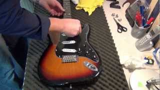Video thumbnail for LC Spitfire MK2 pickup upgrade   Fender Custom Shop Fat 50s by Jam Tracks Guitar