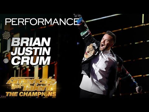 Brian Justin Crum America's Got Talent: The Champions sings Your Song