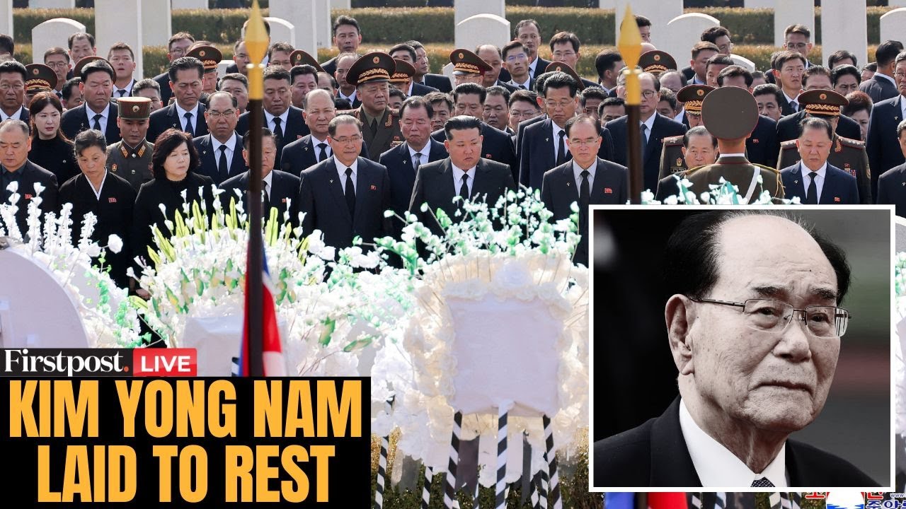 LIVE: North Korea Holds State Funeral for Former Head of State Kim Yong Nam, Dead at 97 | N18G