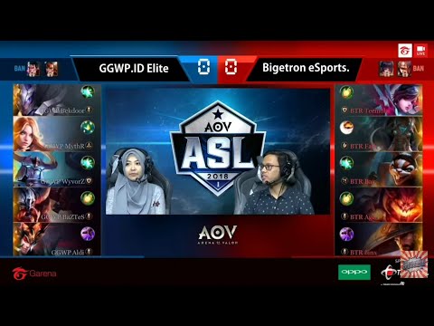 Match 1 - GGWP.ID ELITE VS Bigetron eSports - AOV ASL Season 1 Week 2