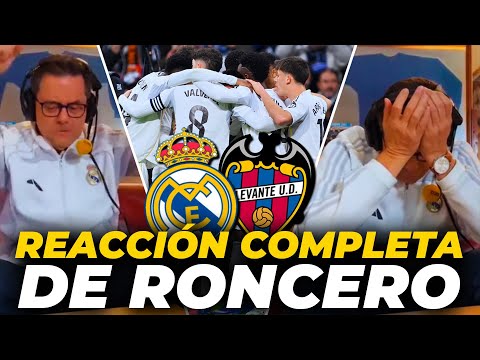 RONCERO, REACCIÓN COMPLETA al REAL MADRID 2-0 LEVANTE: PRIMERA VICTORIA de ARBELOA
