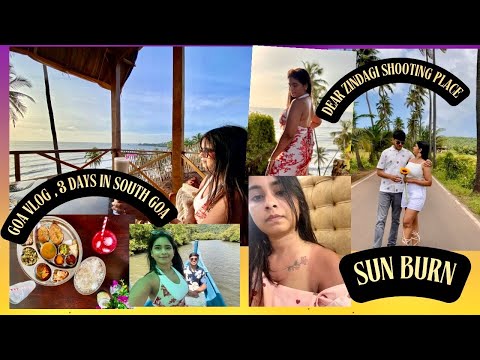 Exploring South #Goa for the First Time 😍 | #Bollywood Shooting Spot| Sunburn Story Inside 🔥 #vlog