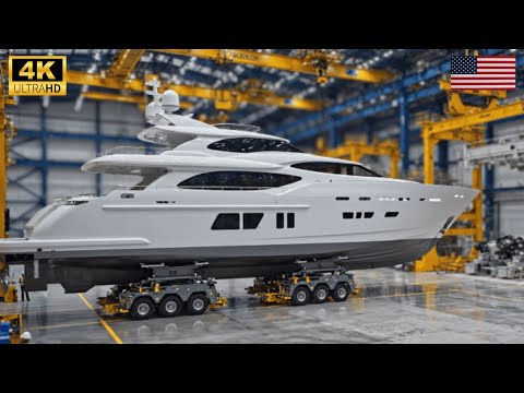 Inside the Luxury Yacht Factory – How Multi-Million Dollar Superyachts Are Built