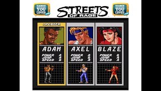 SEGA Genesis - STREETS OF RAGE!!