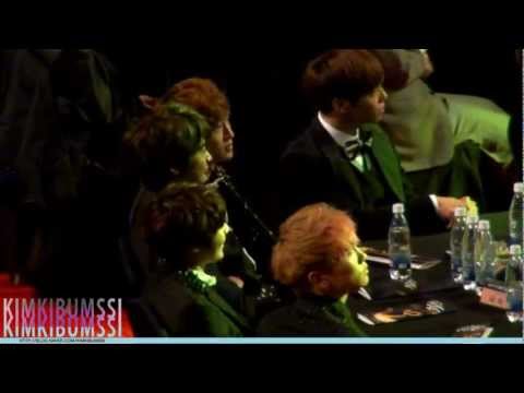 [HD fancam] 121119 대중문화예술상- SHINee table 1