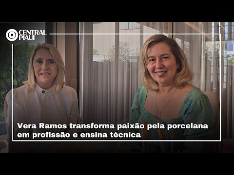 Vera Ramos transforma paixão pela porcelana em profissão e ensina técnica