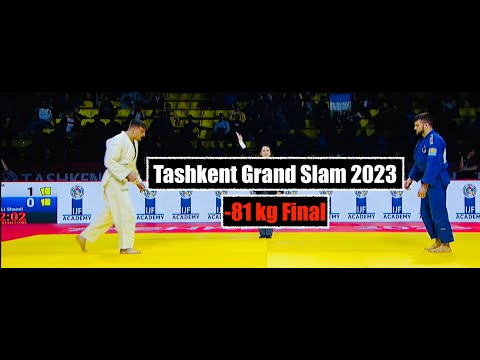 UNGVARI Attila (HUN)  v  BORCHASHVILI Shamil (AUT) [ -81kg Final Tashkent Grand Slam 2023 ]