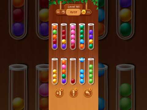Woody Sort Puzzle Level 161 Ball Sort Puzzle, All Levels, playlist, Unico Studio - YouTube