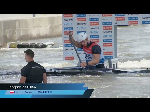 Kacper Sztuba, Poland - Canoe Slalom Final / 2025 ICF Canoe Slalom World Cup Prague