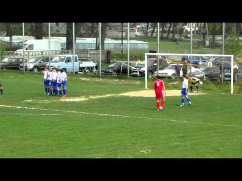 gks ruszcovia gra w potworowie gol Matyjaśkiewicza