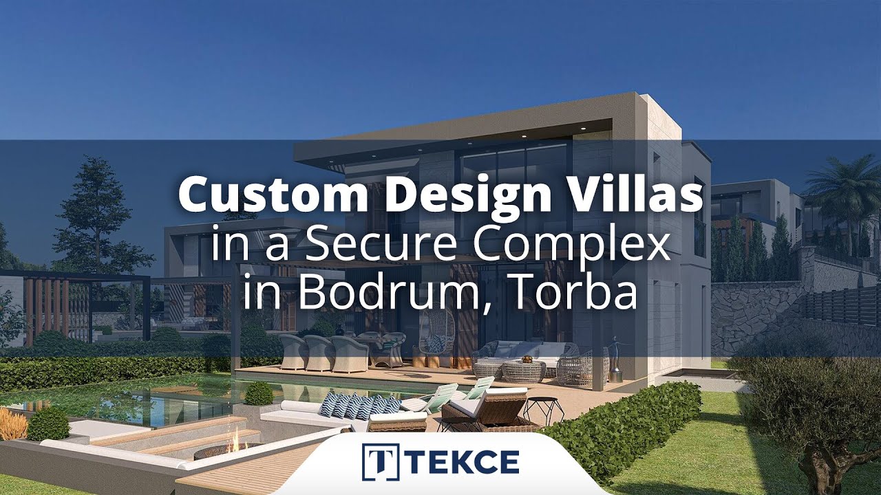 Villas à Vendre Avec Piscines Privées à Bodrum Torba
