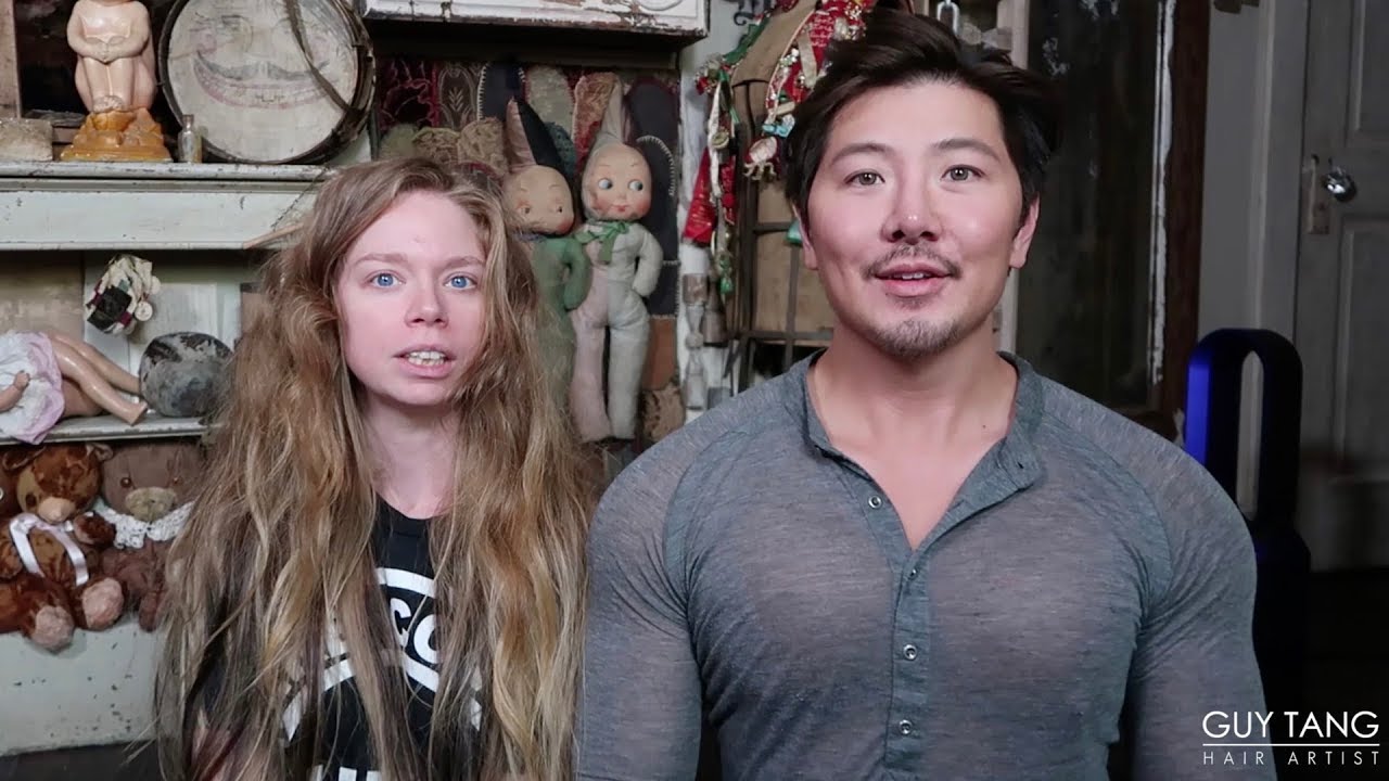 Blonde to Black Hair with Grav3yardgirl