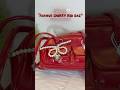 Viral Cherry Red Bag From Savana ️ Aesthetic And Cute Unboxing