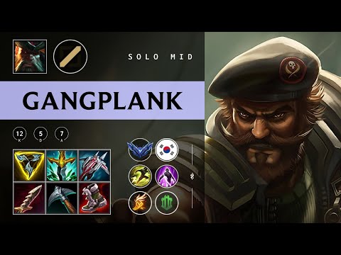 Gangplank Mid vs Ryze - KR Diamond Patch 25.24