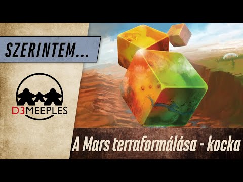 SZERINTEM: A MARS TERRAFORMÁLÁSA - KOCKAJÁTÉK - d3meeples
