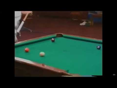 Earl Strickland INSANE Kick-Combo Shot