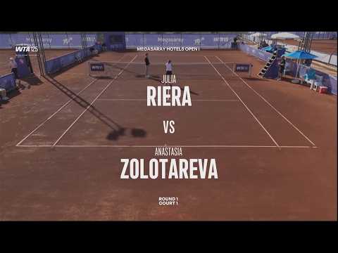 Julia Riera (ARG) vs (Q) Anastasia Zolotareva  -  Game, Set, Match