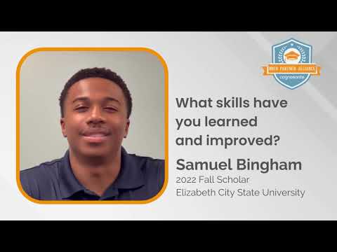 Meet the Scholars: Samuel Bingham