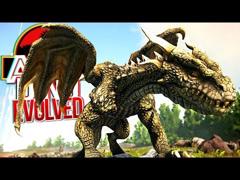 ARK Dino Evolved - The Famous Mountain Dragon, Hunting Dinosaurs! | (#16) (PT-BR)