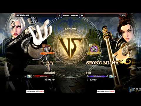Soul Calibur 6 @ NLBC Online #8 - Incendiate vs Yoki [4K/60fps]
