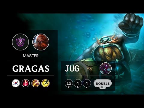 Gragas Jungle vs Kha'Zix - KR Master Patch 9.7