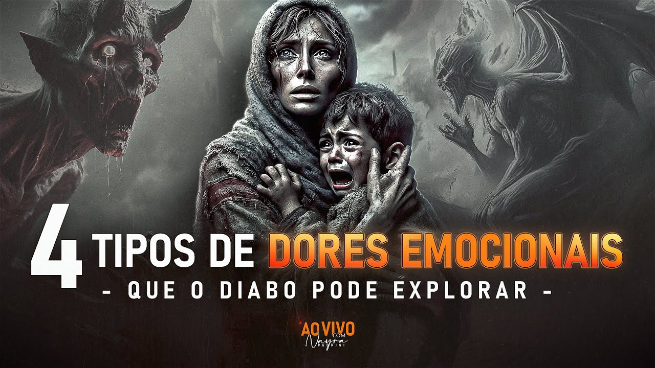 4 TIPOS DE DORES EMOCIONAIS QUE O DIABO PODE EXPLORAR - Ao Vivo - Nayra Pedrini