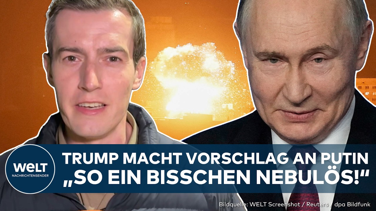 UKRAINE-KRIEG: Donnerschlag! Trump macht Putin ein Angebot! Neues Format bei Frieden-Dialog möglich