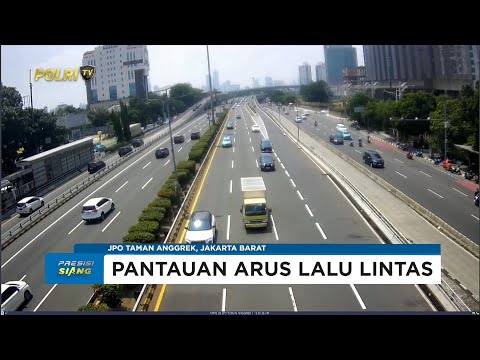 NTMC POLRI - PANTAUAN ARUS LALU LINTAS SIANG 10/10/2025