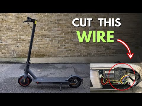 How to Remove Speed Limiter on ANY Electric Scooter !!