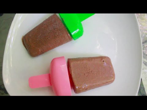Healthy Fudgsicles recipe