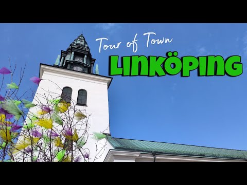 Town tour of Linköping, Sweden |4K| #travel #pointofview #walking #history #hiddengem