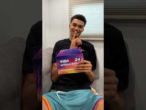 Wemby's #NBA2K24 rating is... 🤫  #2KRatings
