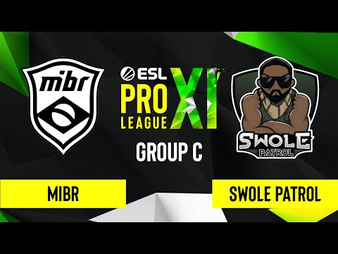CS:GO - MIBR vs. Swole Patrol [Vertigo] Map 1 - ESL Pro League Season 11 - Group C