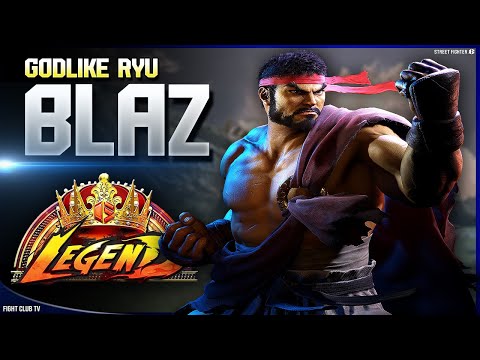 BLAZ • godlike RYU ➤ Street Fighter 6