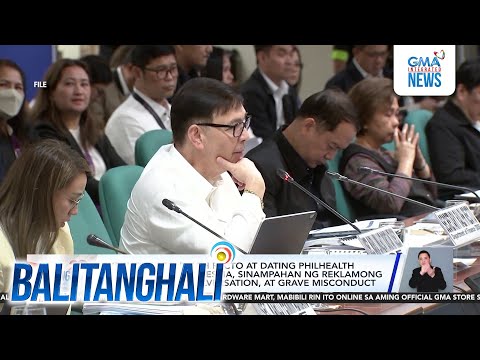 Executive Sec. Ralph Recto at dating PhilHealth Pres. Emmanuel Ledesma, sinampahan... | Balitanghali