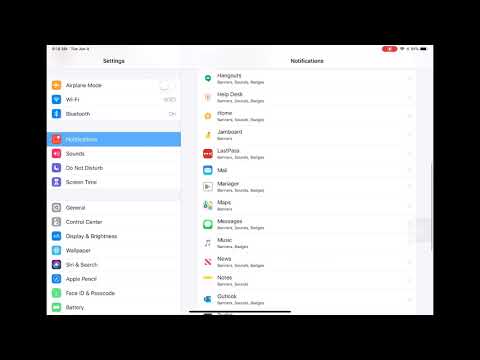 iPad   Notification Settings