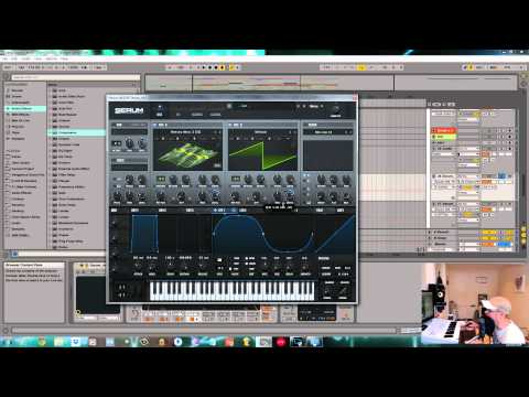 "Xfer Records" Serum, Tutorial - Rhythmic Drum and Bass Pad