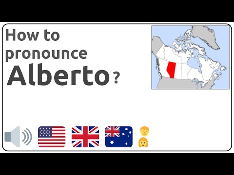 How to pronounce Alberto in english?